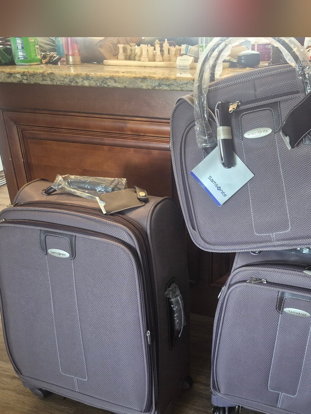 Samsonite 3 Piece Luggage  - Lavender